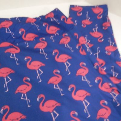 Charlie's Project Rare FLAMINGO Leggings Womens OS (4-14) Style as LuLaRoe NEW